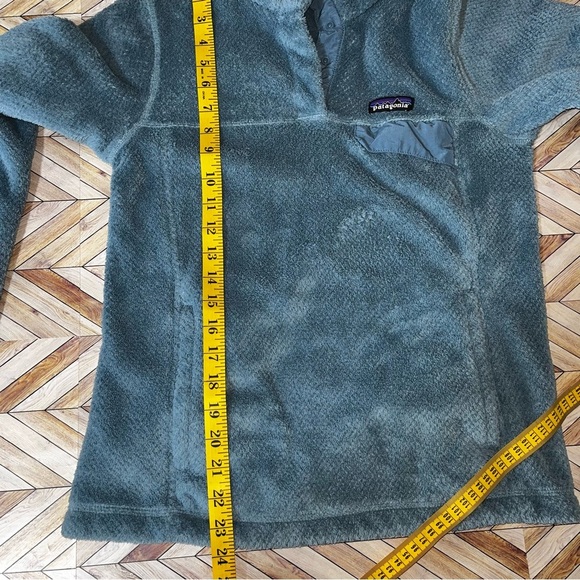 Patagonia Re-Tool Snap T Pullover Small Fleece Berlin Blue‎ Outdoor Cozy Casual - Picture 10 of 11